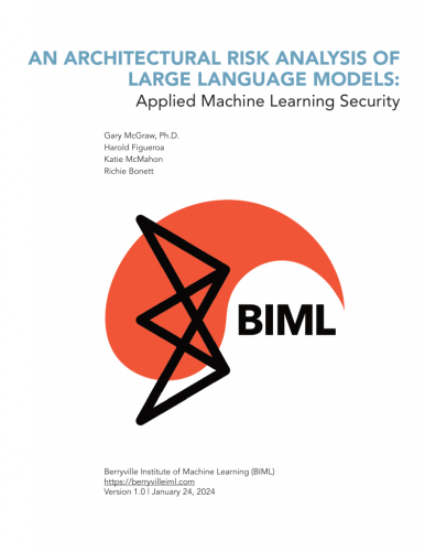 BIML LLM risk analysis document cover page