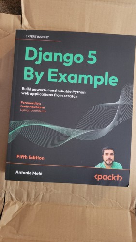 My copy of Django 5 by example.