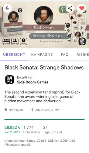 Screenshot Kampagne black sonata von side room games