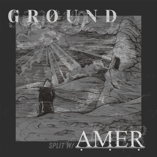 LP Cover: Grøund, Split w/ Amer