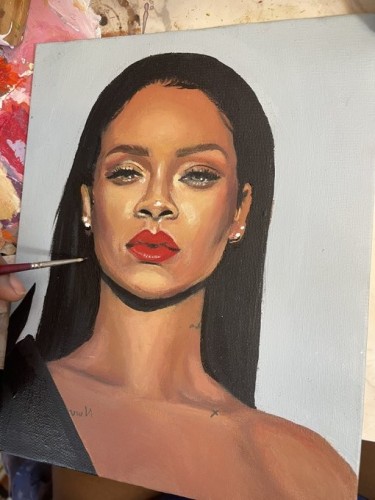 📸 Rihanna portrait 🔥 

art by @_Dayji_ 🎨