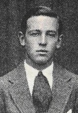 Author C. S. Lewis as an undergraduate at University College, Trinity Term in 1917.
