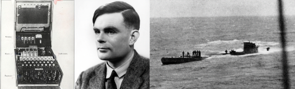 Máquina Enigma, Alan Turing e o submarino antes do resgate