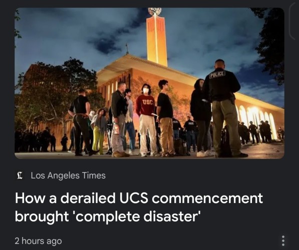 Headline misspells USC as UCS