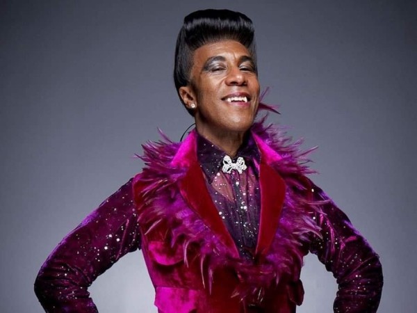 Danny John-Jules as Cat from the BBC series Red Dwarf. 