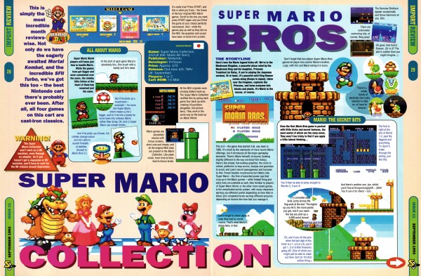 Import review for Super Mario All-Stars on Super Famicom.
Taken from Super Play 11 - September 1993 (UK)


score: 96%