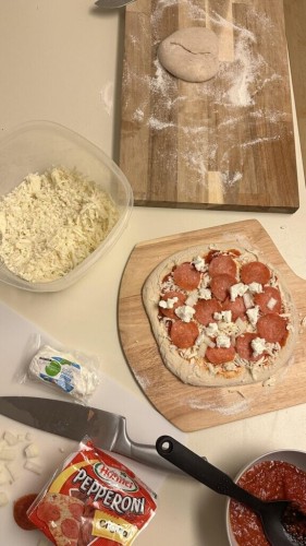 1st time using a Pizza Stone!