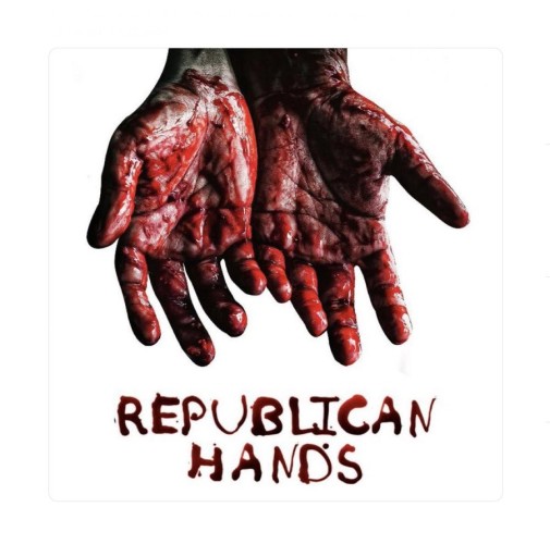 Republicans bloodied hands