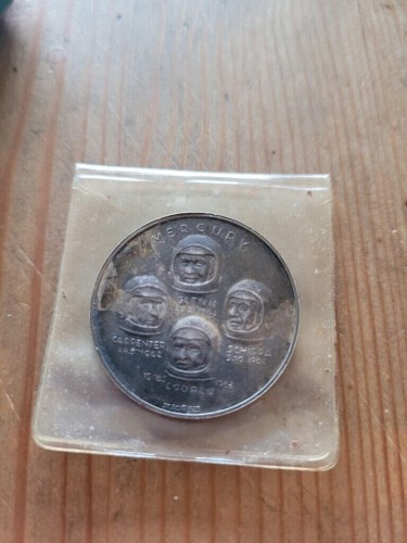 Old Mercury silver medal/coin