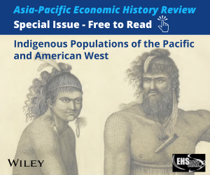 special issue of the Asia-Pacific Economic History Review on the theme Indigenous populations of the Pacific and American west