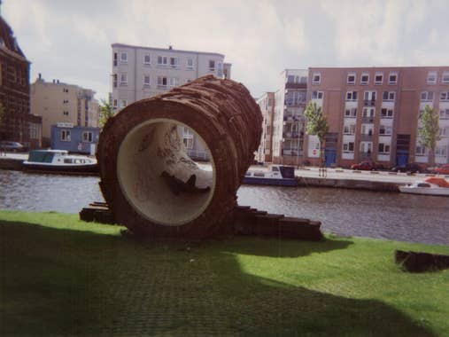 unknown sculpture in Amsterdam