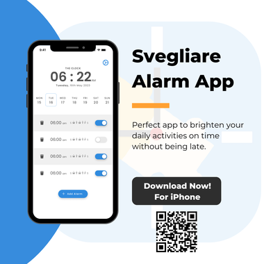 svegliare alarm app for iOS