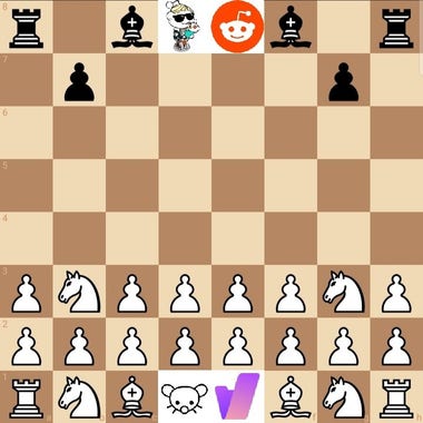 A Temporary version of Anarchy Chess. 