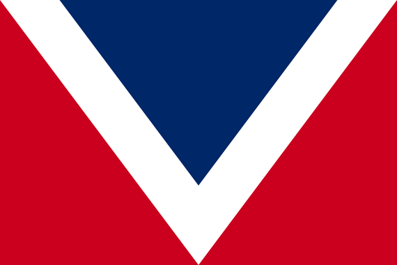 The flag of the North American Vexillological Association (abbreviated NAVA).