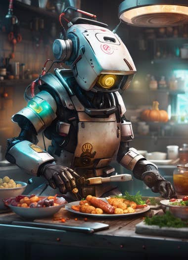 Cyberpunk Robo Chef
