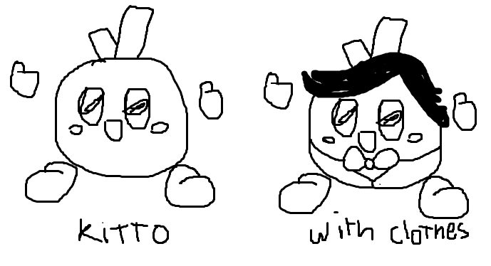 An adroable mascot idea called Kitto