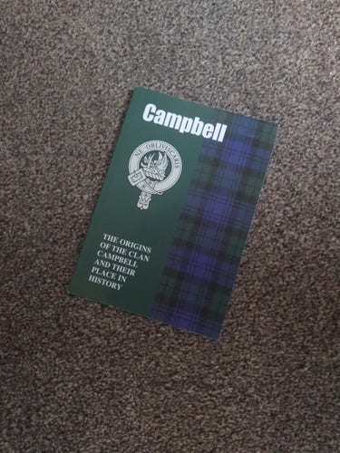 Tourist type booklet, detailing the history of the Clan Campbell, the mortal enemies of the MacDonalds.