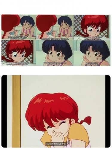 Ranma doesn't remember what being a boy is like