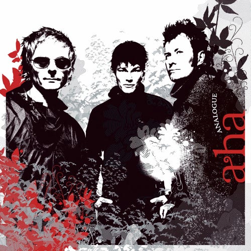 Album cover art for "Analogue" by A-Ha