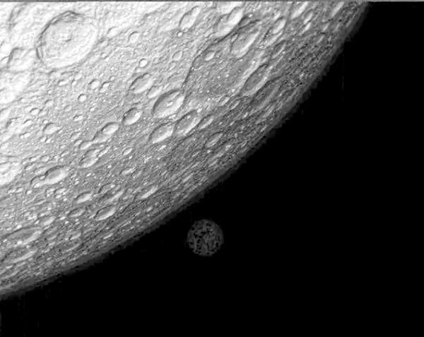 An infrared image of the far side of the moon and distant Earth, captured by Tiandu-2, which launched with Queqiao-2 in March 2024. Credit: CNSA