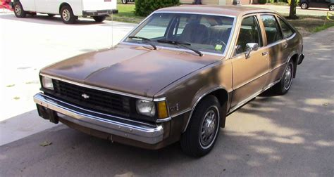 1980's Chevrolet Citation sedan, in factory horrible Brown