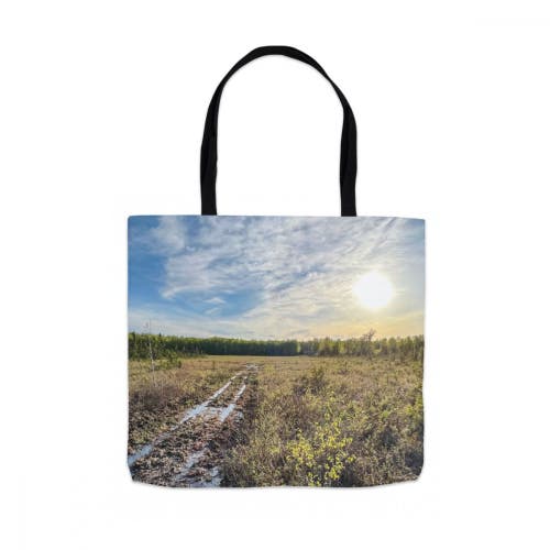 ⚠️ 1 day left to enter to win 16x16" Tote Bag of "Memory of a Path".