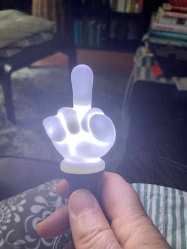 Mini Park Kyu Bong with batteries.  It is BRIGHT!! 