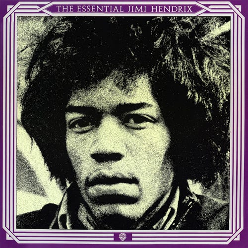“The Essential Jimi Hendrix” album art from 1977. 