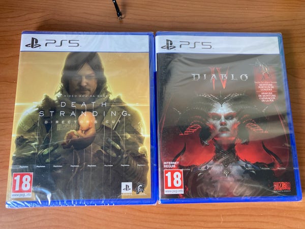 Death Stranding Director's Cut and Diablo 4 on PlayStation 5