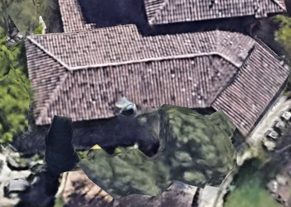 Google Earth 3D view of Tom Petty's former residence