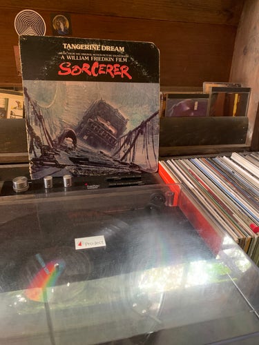 Sorcerer on the turntable 