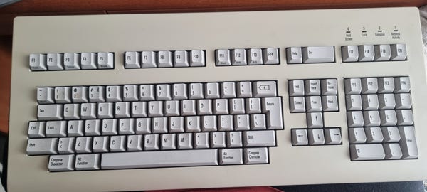 A Dec layout keyboard 