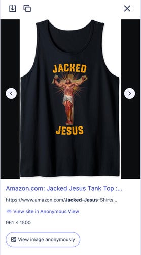 A screen shot of a blank top with Jacked Jesus on it, featuring the painted image described my earlier post of the thread.