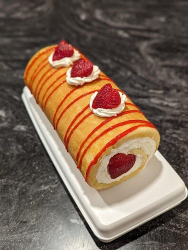 Japanese Strawberry Shortcake Swirl