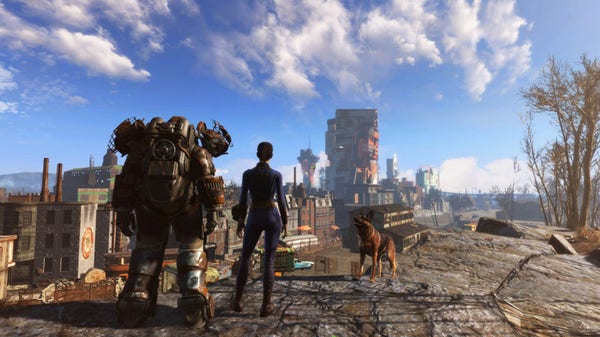 A scene from the 2024 TV adaptation of the game Fallout.