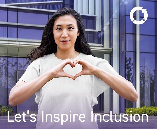 Let's 'Inspire Inclusion'