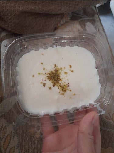 How many calories in this milk pudding (Mahalbia)