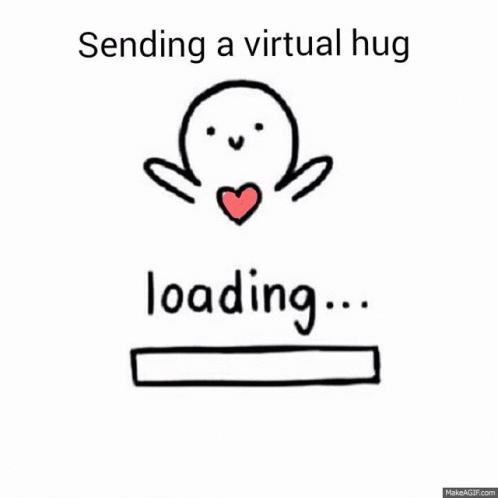 Sending a virtual hug
