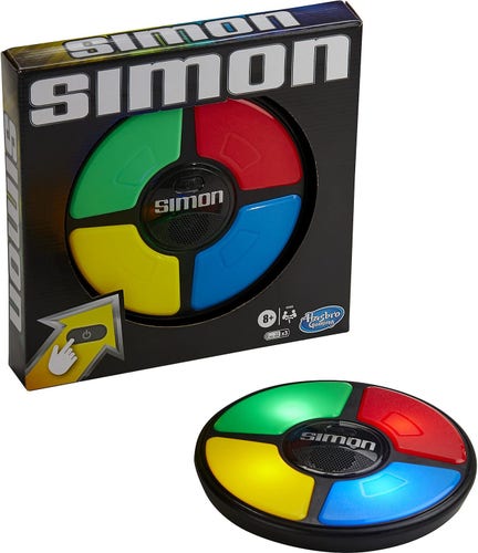 jeu de mémoire Simon