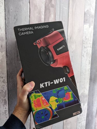 Box for the KTI-W01 a thermal imaging camera.