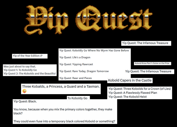 Yip Quest Game Titles