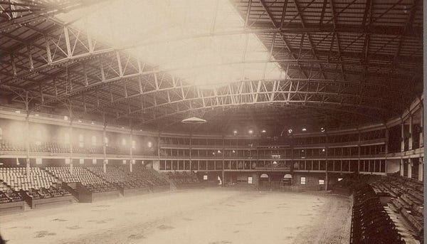 Matthews Arena, then known as Boston Arena in the early 1900s