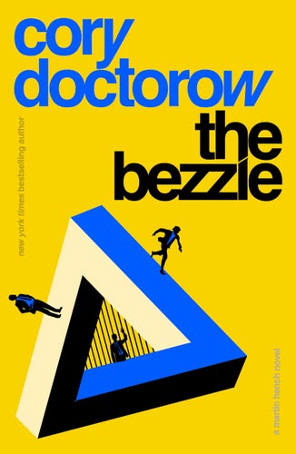 the bezzle by Cory Doctorow -- the book cover
