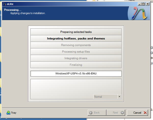 nLite, a Windows XP installation customisation tool.