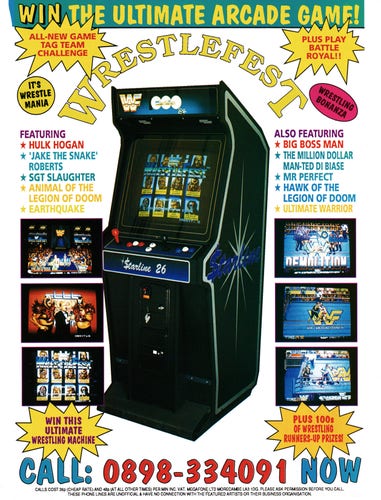 Competition to win a WrestleFest arcade machine from Sega Force 2 - February 1992 (UK)
