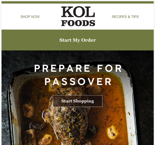KOL Foods
Recipes & tips

Prepare for Passover

Picture of a brisket in broth with potatoes.