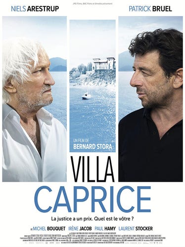 Poster for French drama Villa Caprice 