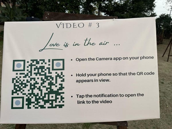 QR code for ClimateChange explainer Video number 3 titled "Love is in the air..."