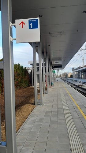 New trainstation, Rače, Slovenia