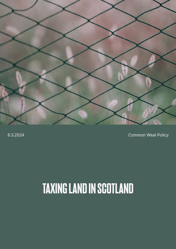 Taxing land in Scotland